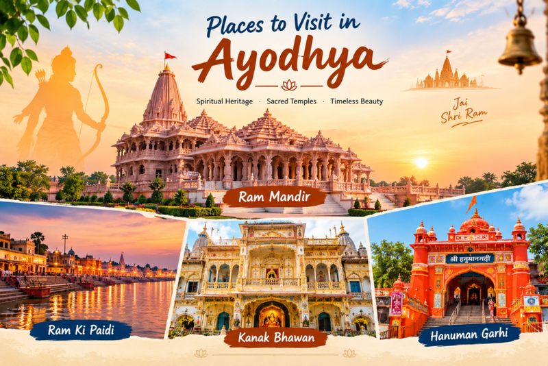 Places to Visit in Ayodhya | Top Temples, Ghats & Attractions